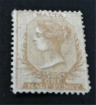 Nystamps British Malta Stamp 3 Og H $80