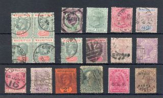 English Colonies 18 St.  - - Unsorted Mixture - -