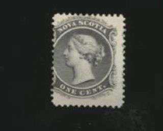 Nova Scotia 8 Never Hinged 1860 Queen Victoria Issue Off Center