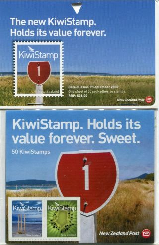 2009 - Zealand - Kiwistamp Block Of 50 Booklet,  Umm
