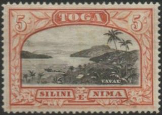 Tonga 1943 Sg82 5/ - Vavau Harbour Mnh