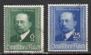 Germany - 1940 E.  Von Behring Sc B186/b187 (7195)