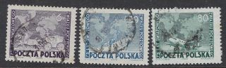 Poland: 1949 75th Anniversary Of The Upu Set Sg652 - 4