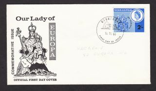 Gibraltar 1966 Fdc First Day Cover