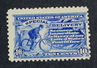 Ckstamps: Us Special Delivery Stamps Scott E9 10c H Og Gum Dist Tiny Thin