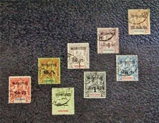 Nystamps French Offices Abroad China Mongtseu Stamp 1 // 8 $73
