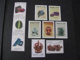 Brazil Stamps 4 Sets Never Hinged Lot A