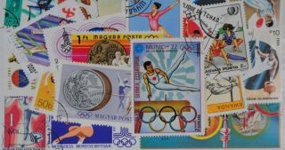 25 Gymnastics (m139) Stamps