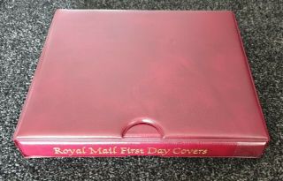 Royal Mail First Day Cover Album,  8 Inserts To Hold 32 Covers,  Box Cover