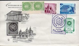 Argentina 1961 International Philatelic Exposition,  Argentina 1962 Fdc