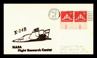Us Cover Nasa Flight Research Center X - 24b Space Edwards California