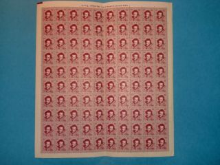 - India Stamps - Full Sheet - 100 X Rs.  3/ - Gum Stamps - " Ravi Shankar "