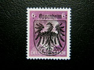 Local Germany 1945 Overprint Oppenheim Mnh