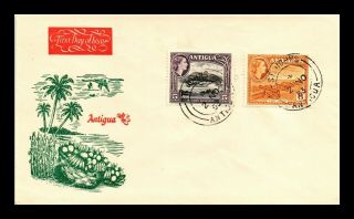 Dr Jim Stamps Landscapes First Day Issue Combo Antigua Scott 112 - 13 Cover