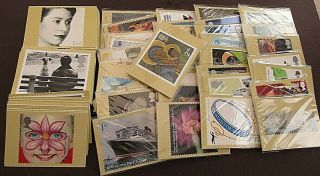 Great Britain - 2001/2005 - All Phq Sets Complete - Fine - 400,  Cards