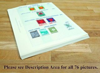 Bangladesh Mint/used,  Sets,  Official/service Stamps,  Etc.  On Pages.  (76 Pics)