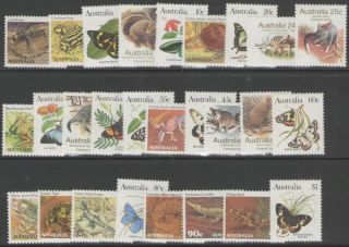 Australia Sg781/806 1981 - 3 Wildlife Mnh