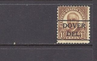 Delaware Precancels: Dover 490 - Better Type (cv $5)