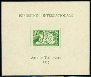 French Polynesia Mh Selections: Scott 123 3fr Colonial Arts Expo 1937 Cv$36,