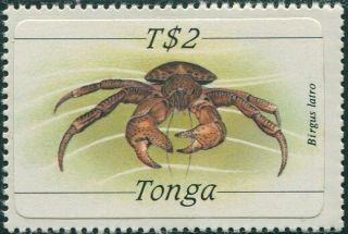 Tonga 1984 Sg879 $2 Crab Mnh