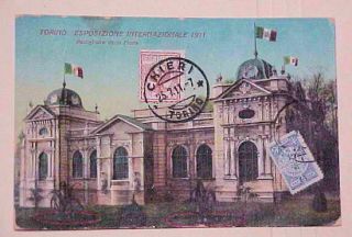 China Mixed Italy 1911 Shanghai Postage Due Chieri