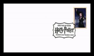 Dr Jim Stamps Us Harry Potter Forever Stamp Fdc Cover Uncacheted