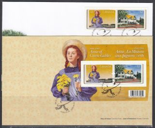 Canada Scott 2276 - 8 Combo Fdc - Anne Of Green Gables