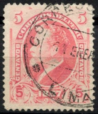 Peru 1897 Sg 351,  5c President D.  Nicolas De Pierola E1303