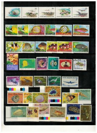 Cocos Is.  135/150 Mnh & More