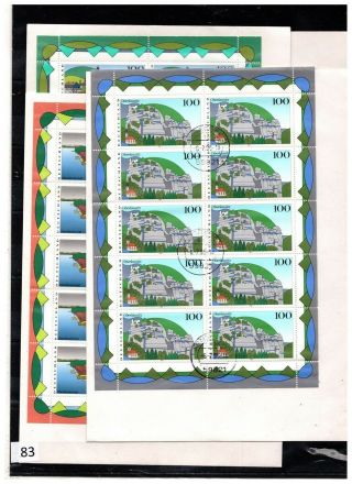 ,  Germany 1995 - 4 Covers - Architecture