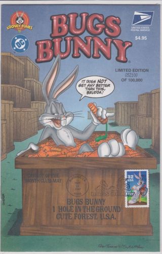 Us Stamps - 3137a - First Day Cancel - On Limited Edition Bugs Bunny Comic Book