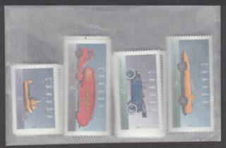 CANADA HISTORIC LAND VEHICLE - 5 1605a - y MNH COMPLETE SET FOR 