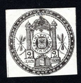 Russian Zemstvo 1876 Elisavetgrad Stamp Solov 8 Mh Cv=60$