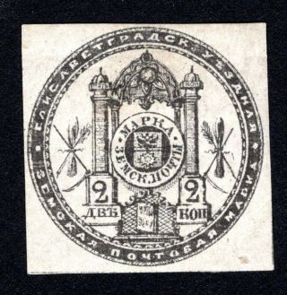 Russian Zemstvo 1875 Elisavetgrad Stamp Solov 3 Mh Cv=60$ Lot2