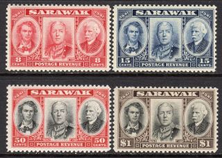 Sarawak 1946 Centenary Set Sg146 - 49 Mnh