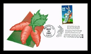 Dr Jim Stamps Us Carrots Bugs Bunny Station Cover Boykins Virginia