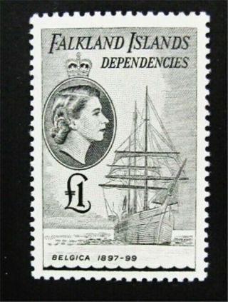 Nystamps British Falkland Islands Stamp 1l33 Og H $88