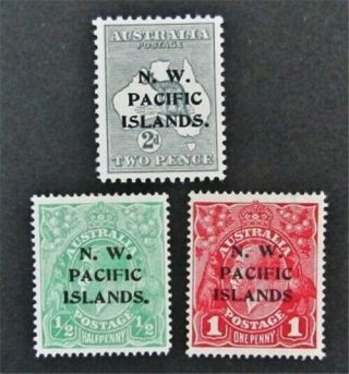 Nystamps British Australian States North West Pacific.  I Stamp 11 - 13 Mogh $40