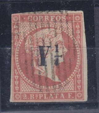 Spanish West Indies 1857,  Mi 11,
