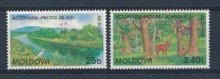 D268951 Europa Cept 1999 Nature Reserves & Parks Mnh Moldova