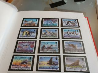 British Antarctic Territory 1998 Sg 290 - 301 Birds