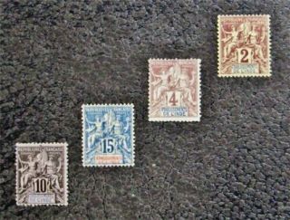 Nystamps French India Stamp 2 // 7 Og H $43