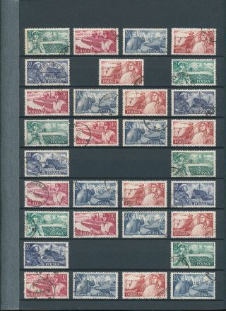 POLAND 1956/57 Imperf Perf MNH MH Air Sport Chess (Appx 180) (AD 742 3
