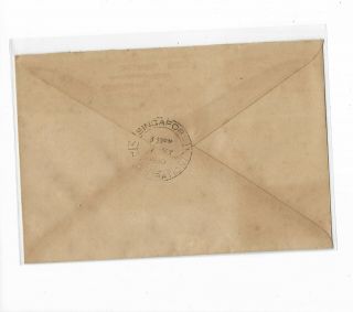 Straits settlement 1935 cover postally sent 2