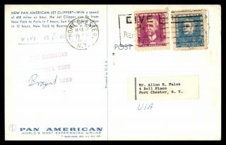 Mayfairstamps Brazil York Pan American Jet Clipper Air Mail Test Port Cheste