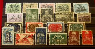 Luxembourg Old Stamps Set - - R71e7121
