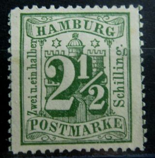 Germany German States Hamburg Old Stamp - Ng - Vf - R35e9233