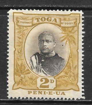 Tonga 1897 - 1934 George Ii Sc 41 Mh