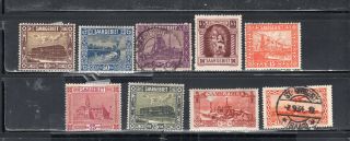 Germany Saargebiet Saar Stamps Canceled & Hinged Lot 2666