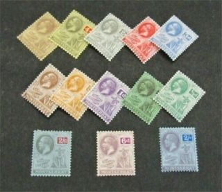 Nystamps British Montserrat Stamp 54//71 Og H/nh $46
